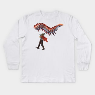 Mccree Dragon Dance Kids Long Sleeve T-Shirt